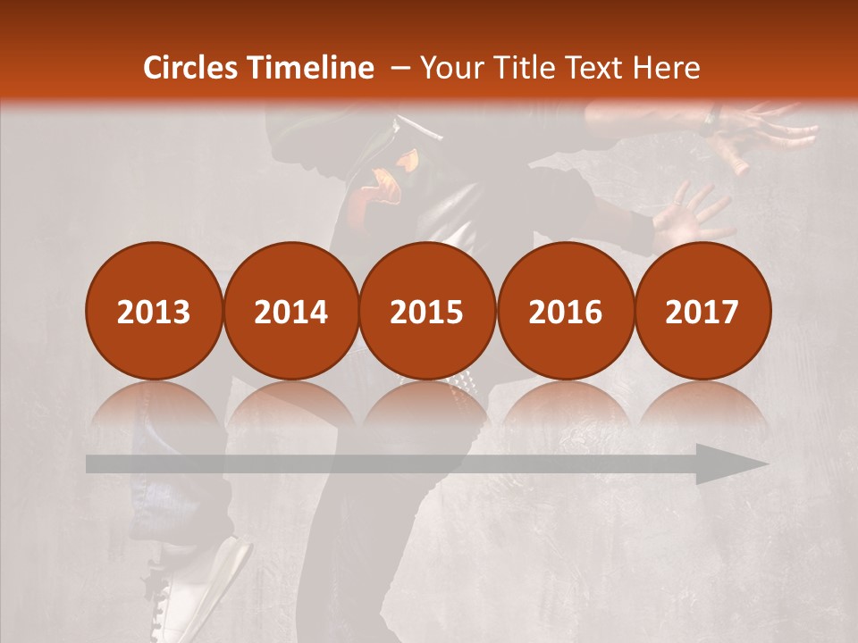 Hip Hop Posing Break Dance PowerPoint Template