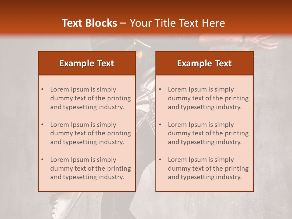 Hip Hop Posing Break Dance PowerPoint Template