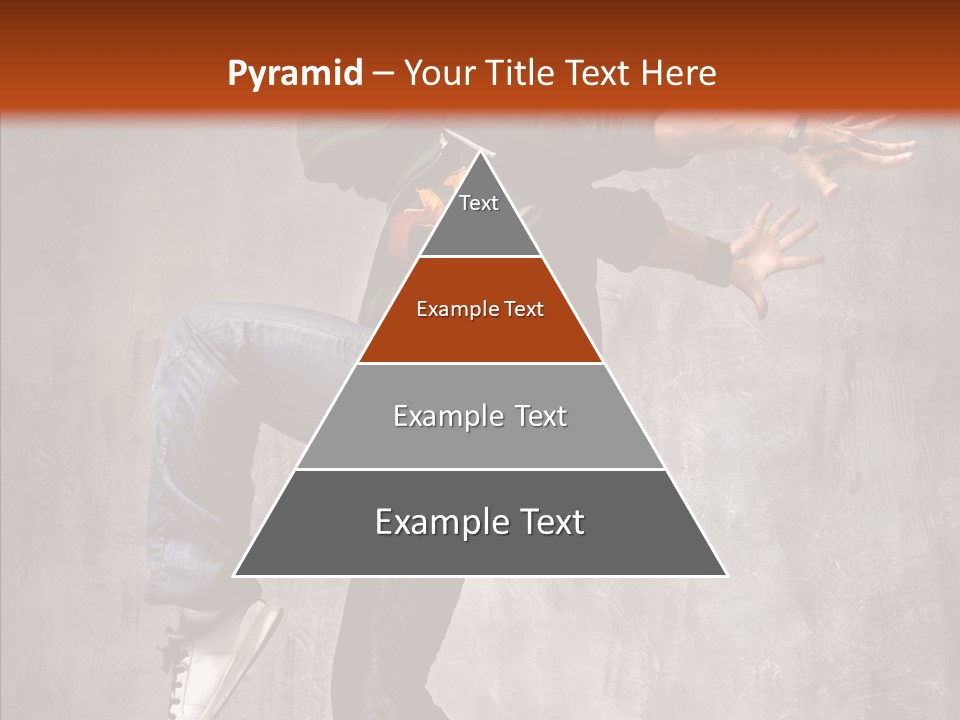 Hip Hop Posing Break Dance PowerPoint Template