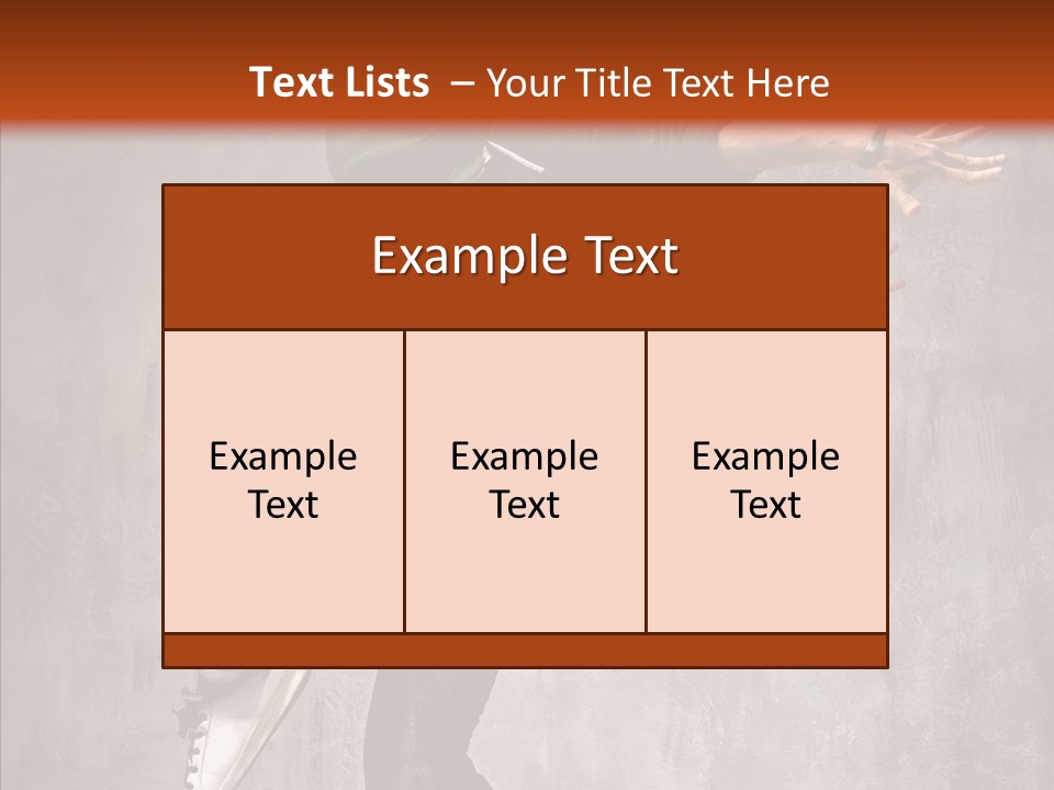 Hip Hop Posing Break Dance PowerPoint Template