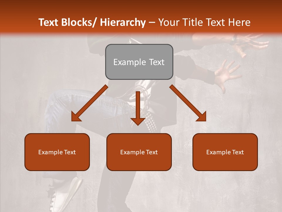 Hip Hop Posing Break Dance PowerPoint Template