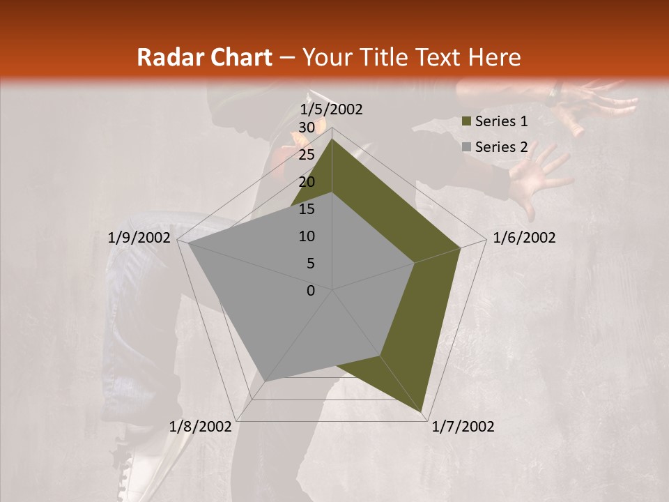 Hip Hop Posing Break Dance PowerPoint Template