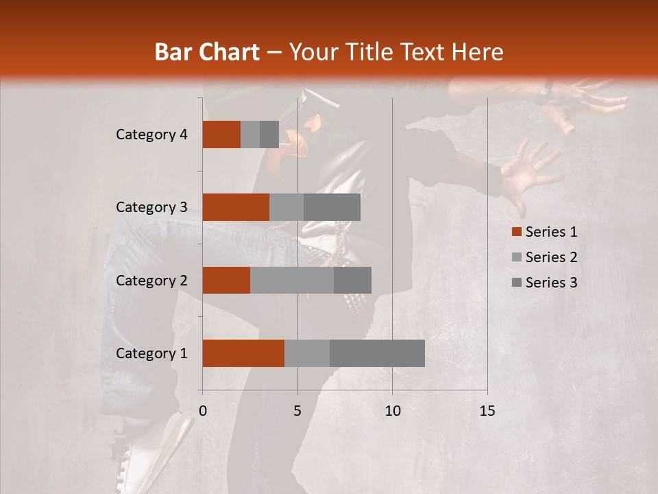 Hip Hop Posing Break Dance PowerPoint Template