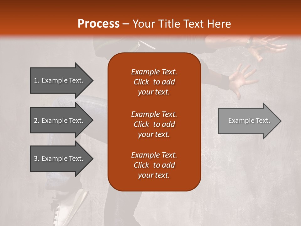 Hip Hop Posing Break Dance PowerPoint Template