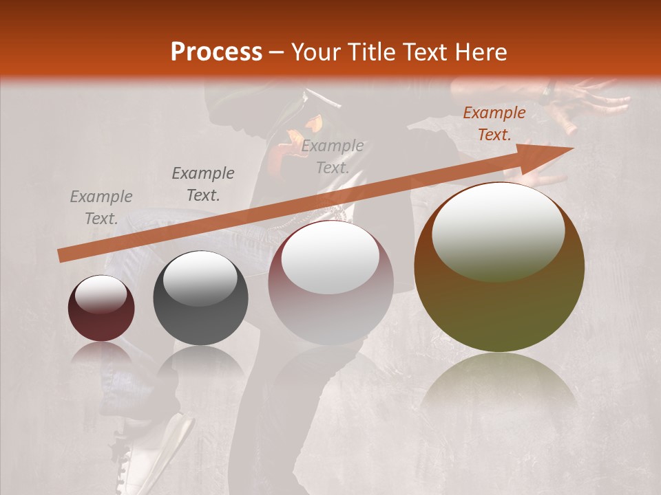 Hip Hop Posing Break Dance PowerPoint Template