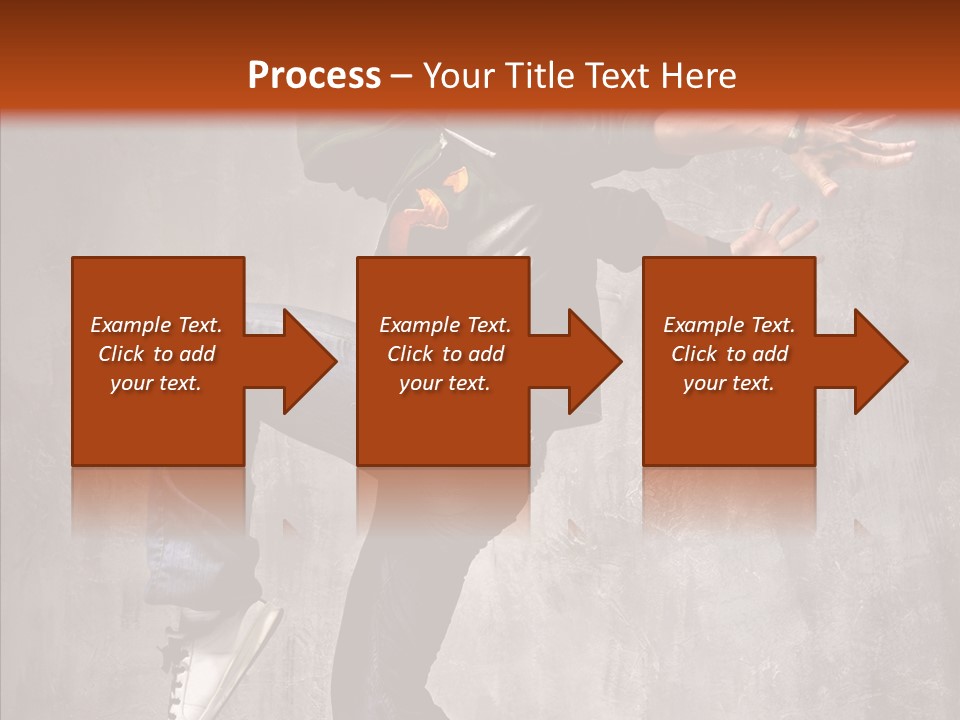 Hip Hop Posing Break Dance PowerPoint Template