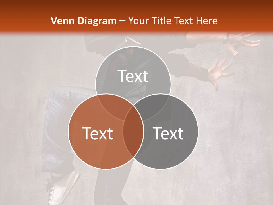 Hip Hop Posing Break Dance PowerPoint Template