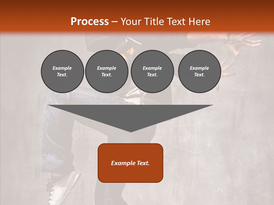 Hip Hop Posing Break Dance PowerPoint Template