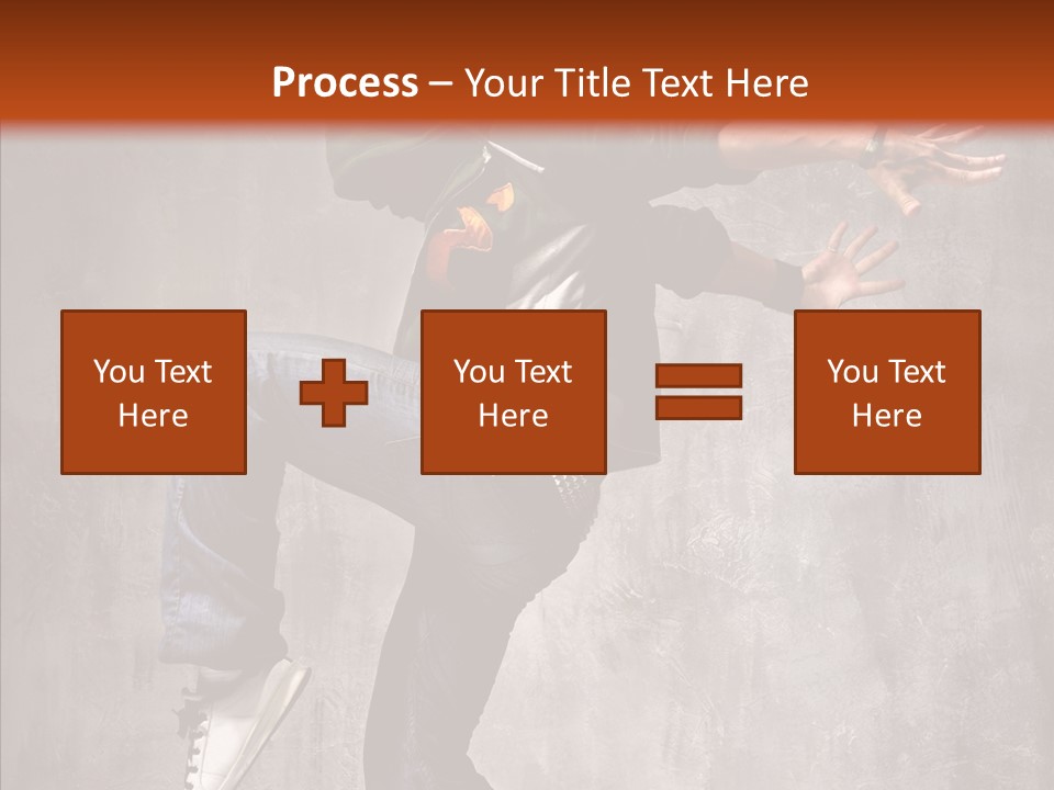 Hip Hop Posing Break Dance PowerPoint Template