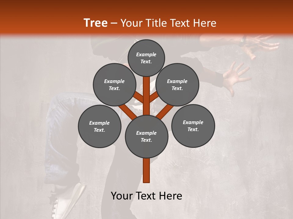 Hip Hop Posing Break Dance PowerPoint Template