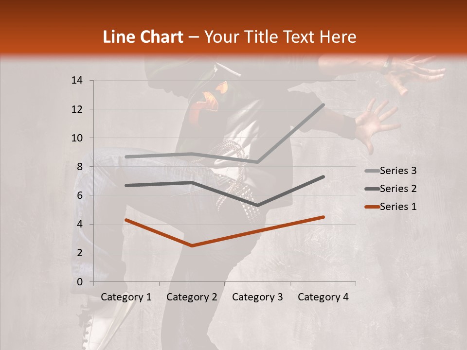 Hip Hop Posing Break Dance PowerPoint Template