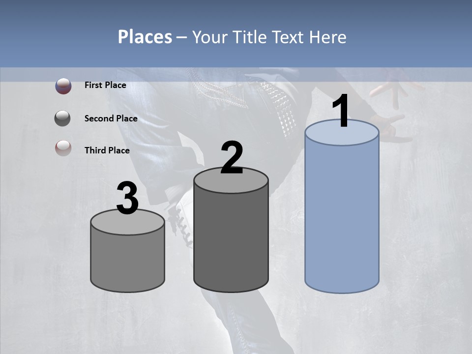 Breakdancing Gymnastic Moving PowerPoint Template