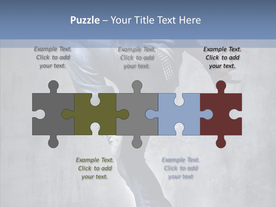 Breakdancing Gymnastic Moving PowerPoint Template