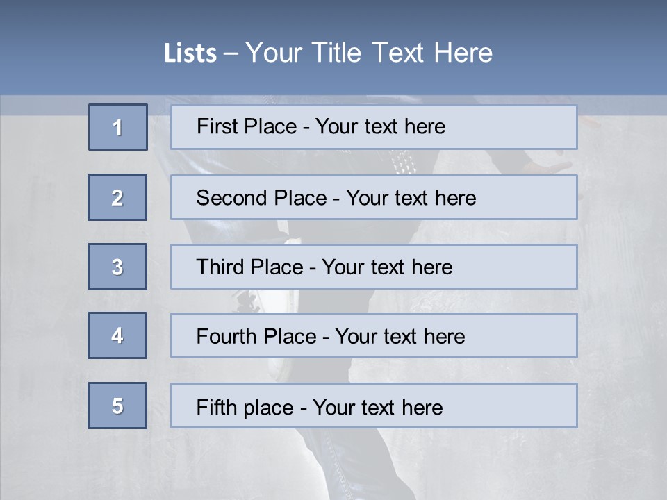 Breakdancing Gymnastic Moving PowerPoint Template