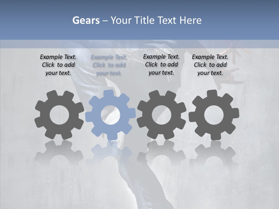 Breakdancing Gymnastic Moving PowerPoint Template