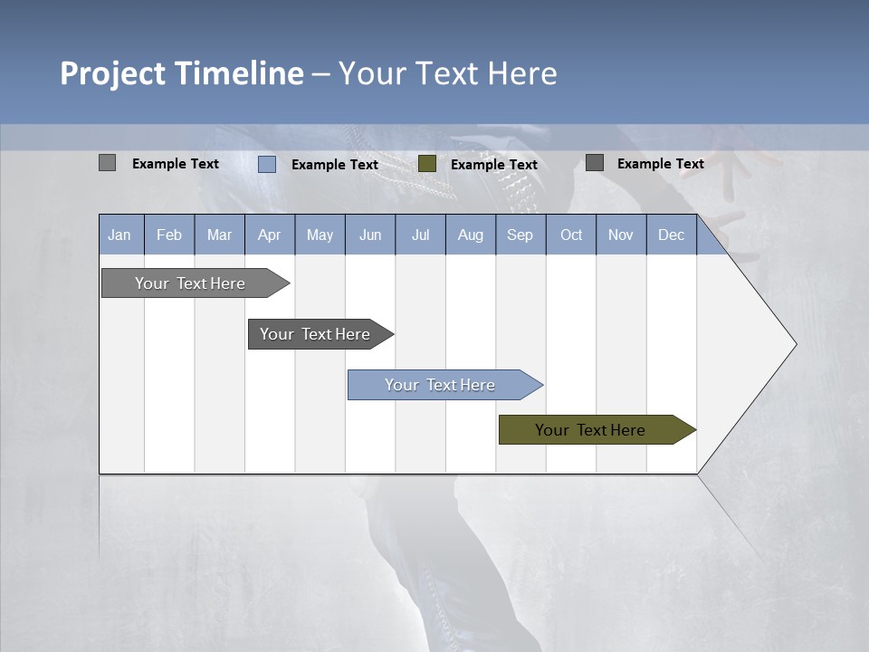 Breakdancing Gymnastic Moving PowerPoint Template