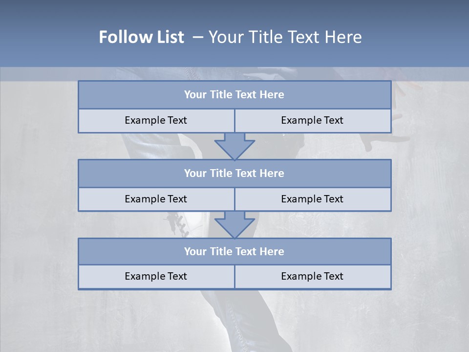 Breakdancing Gymnastic Moving PowerPoint Template