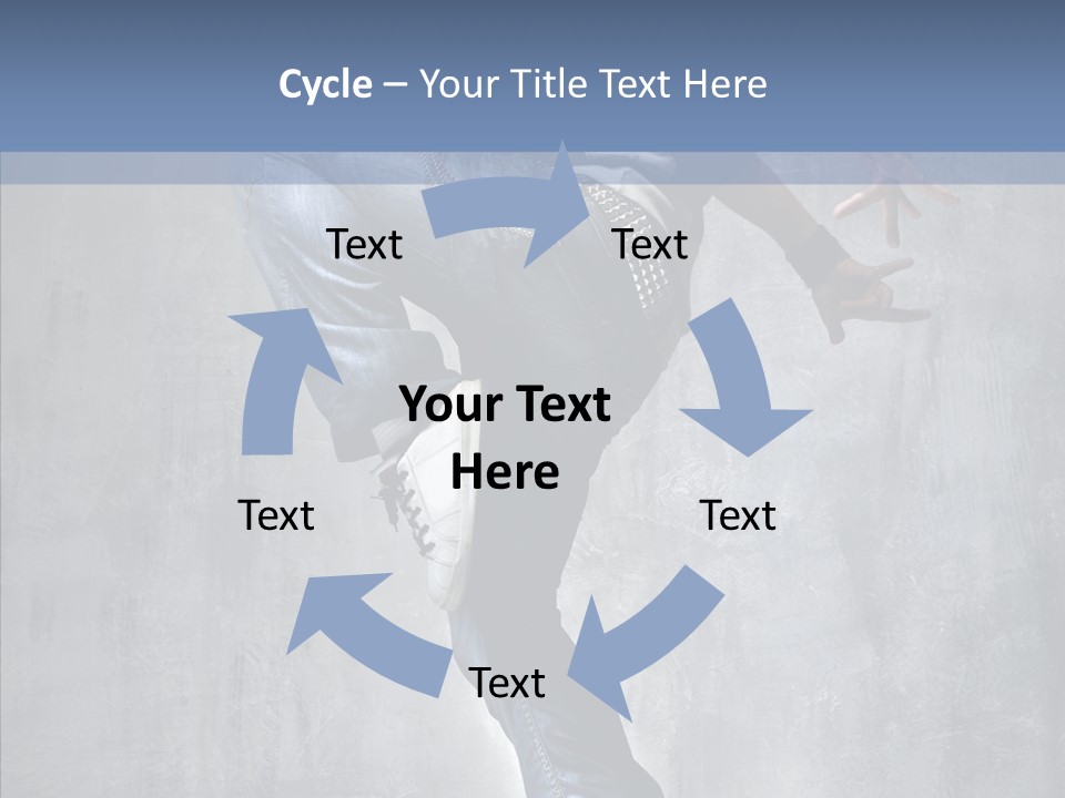 Breakdancing Gymnastic Moving PowerPoint Template