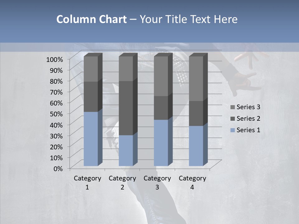 Breakdancing Gymnastic Moving PowerPoint Template