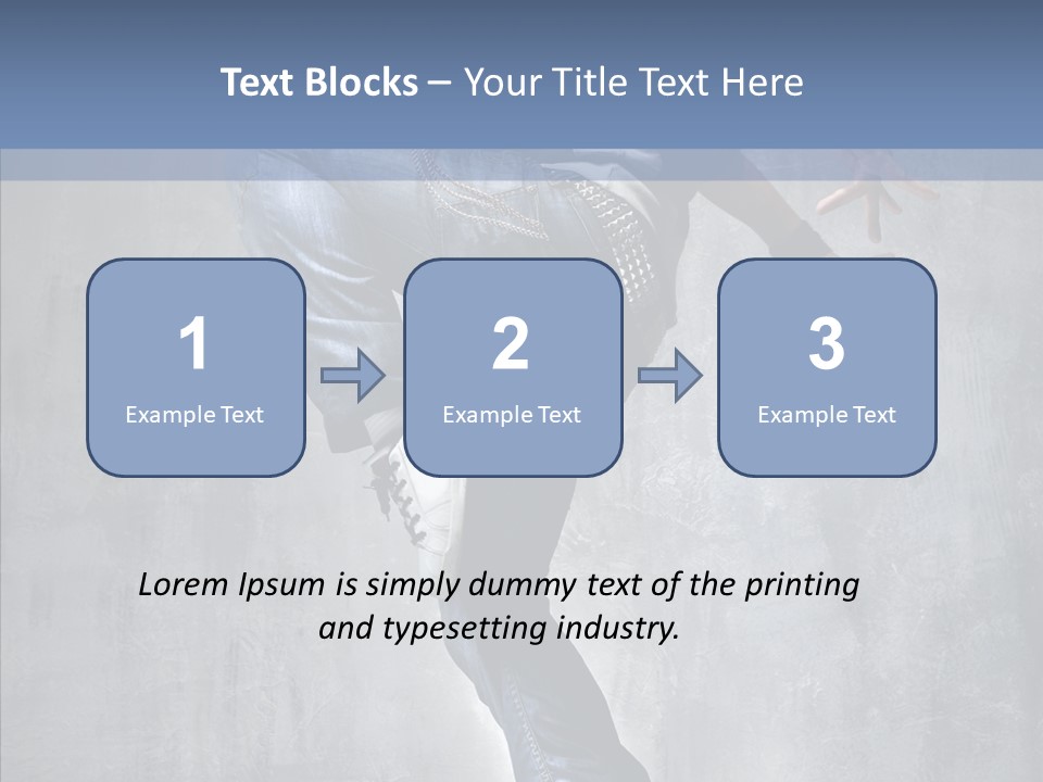 Breakdancing Gymnastic Moving PowerPoint Template