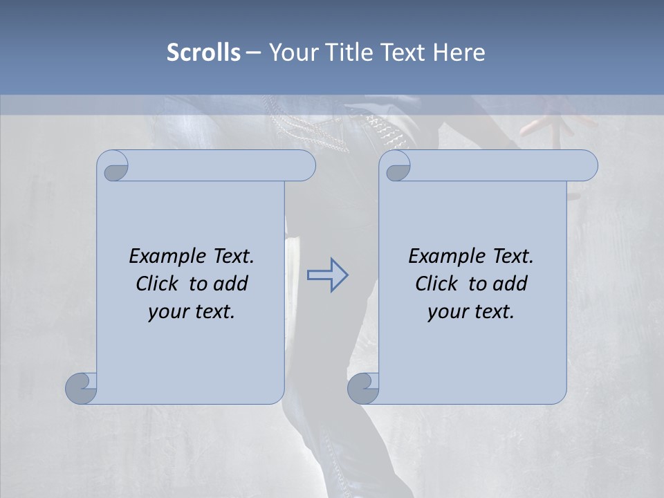Breakdancing Gymnastic Moving PowerPoint Template