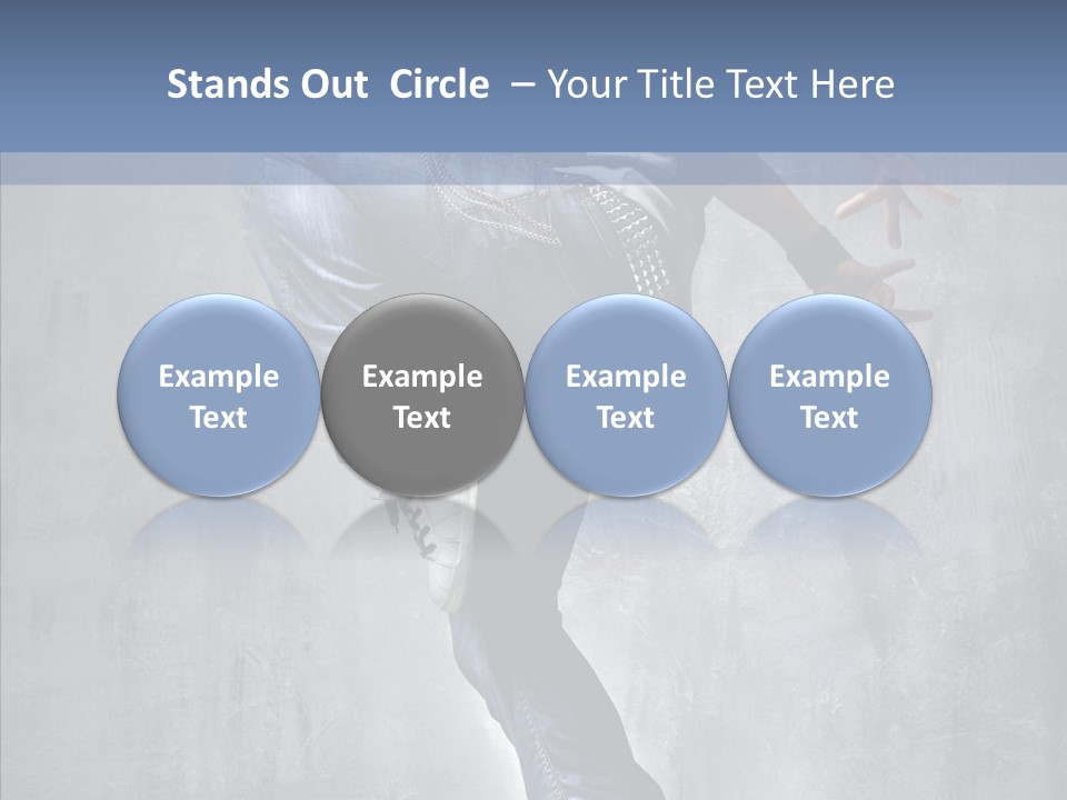 Breakdancing Gymnastic Moving PowerPoint Template