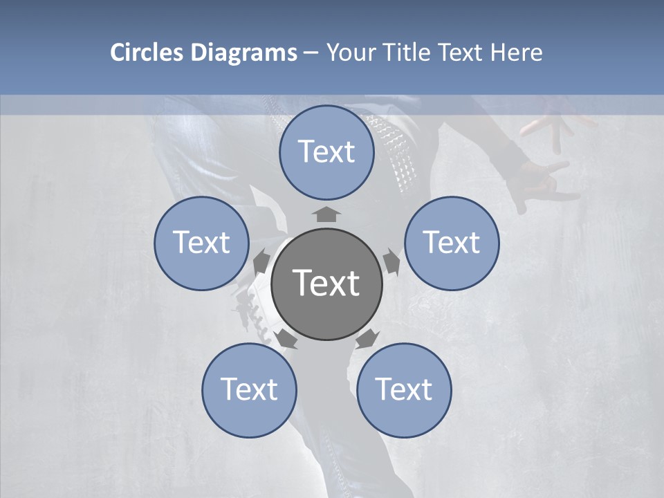 Breakdancing Gymnastic Moving PowerPoint Template