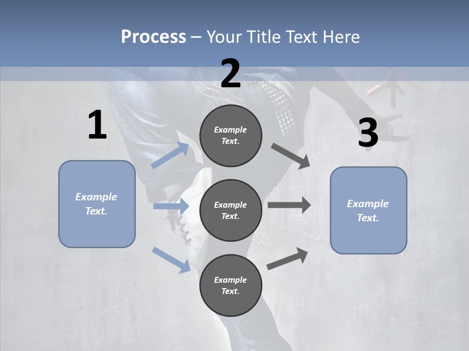 Breakdancing Gymnastic Moving PowerPoint Template