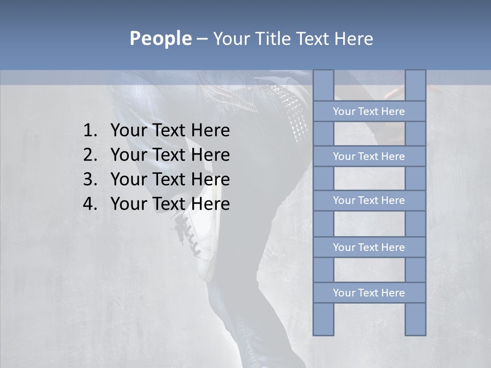 Breakdancing Gymnastic Moving PowerPoint Template