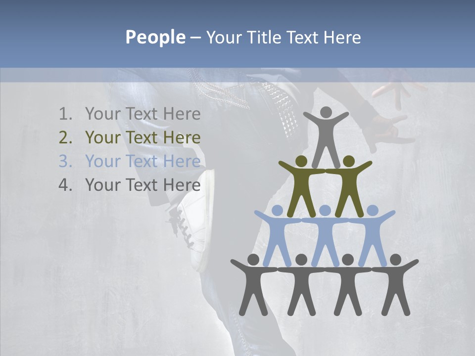 Breakdancing Gymnastic Moving PowerPoint Template