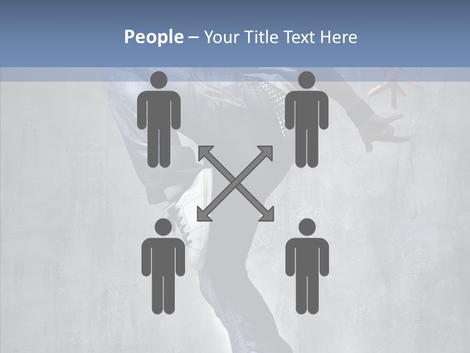 Breakdancing Gymnastic Moving PowerPoint Template