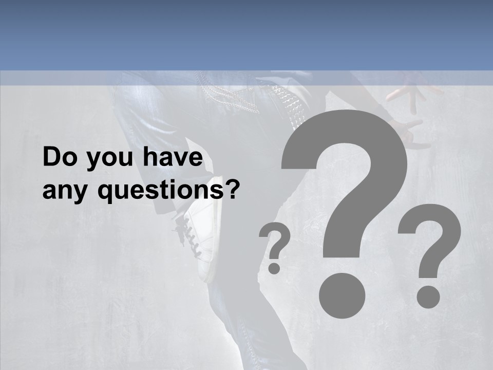 Breakdancing Gymnastic Moving PowerPoint Template