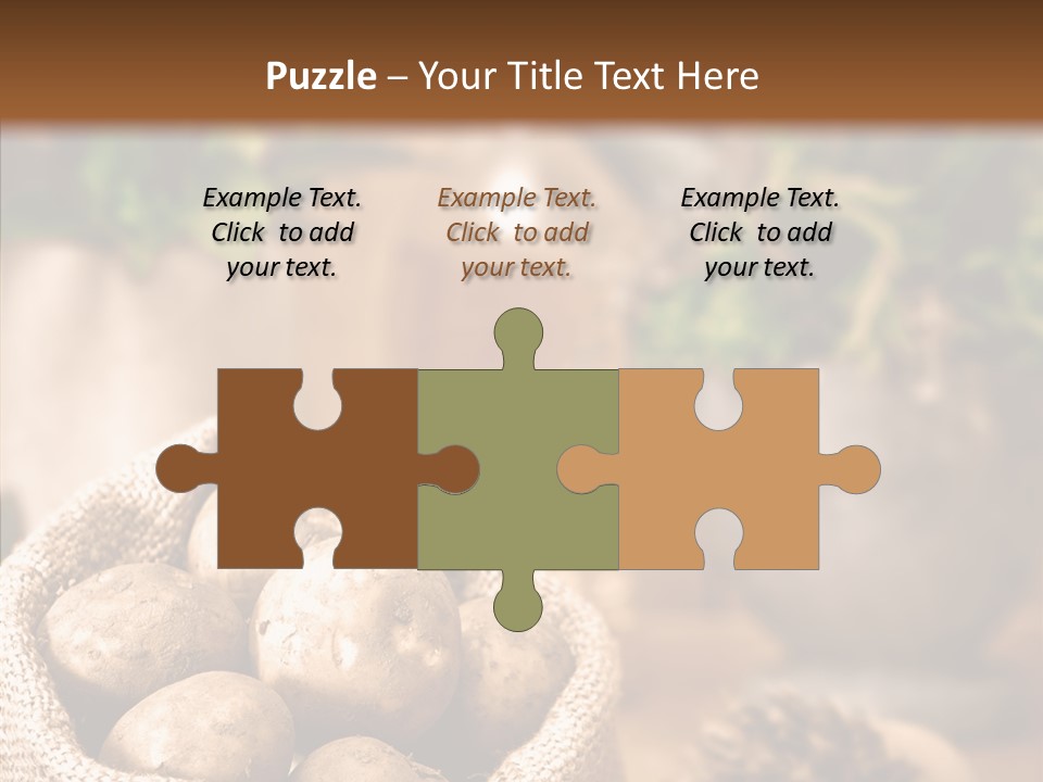 Spuds Setting Mint PowerPoint Template