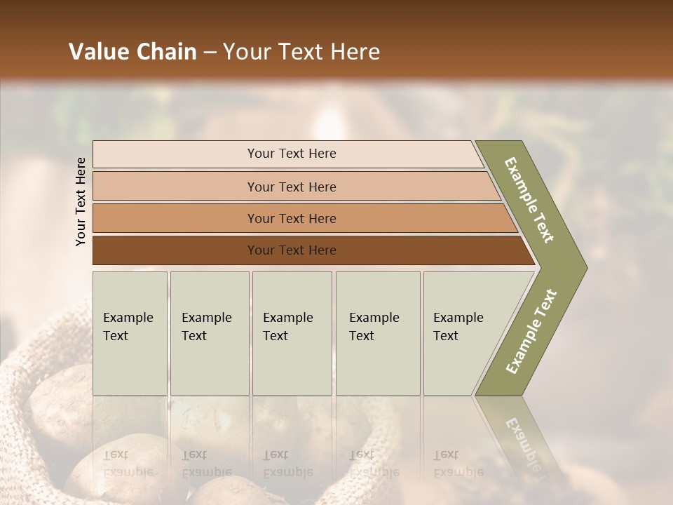 Spuds Setting Mint PowerPoint Template