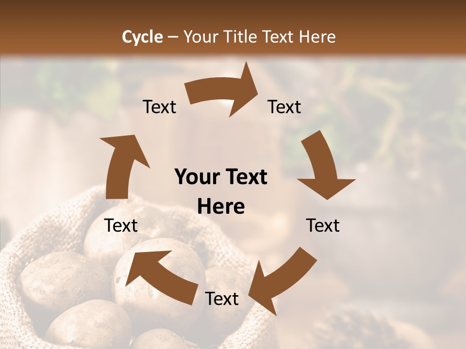 Spuds Setting Mint PowerPoint Template