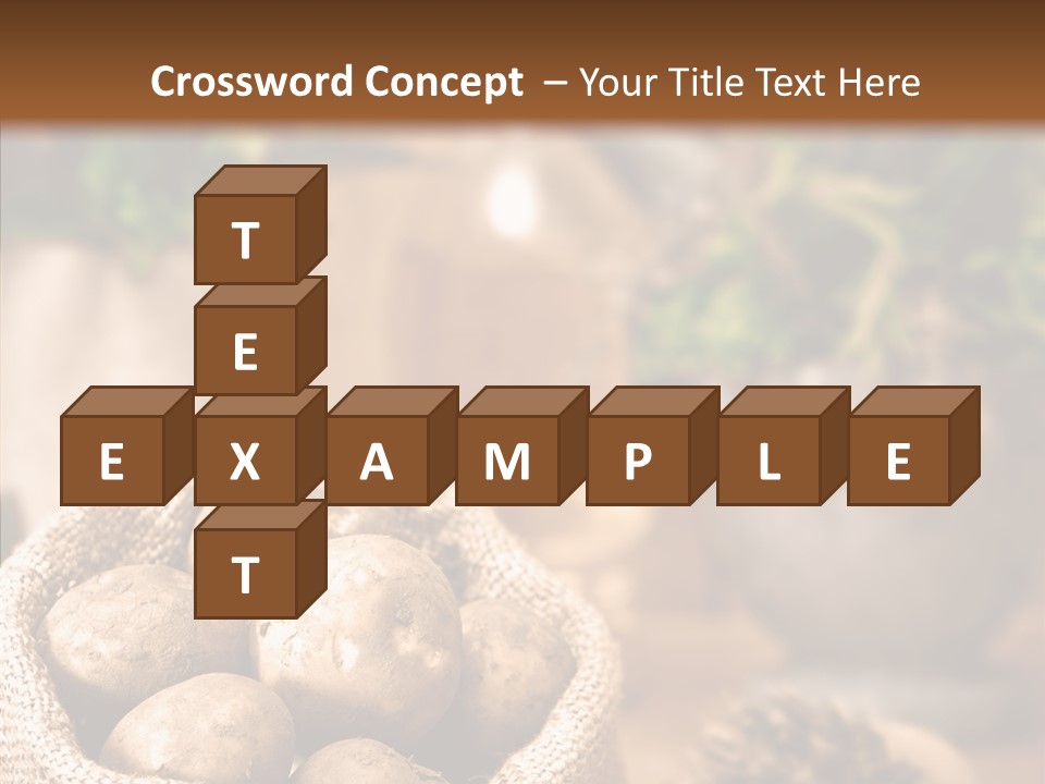 Spuds Setting Mint PowerPoint Template