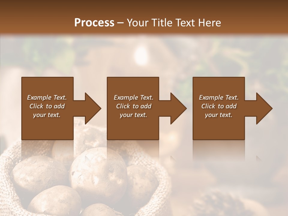Spuds Setting Mint PowerPoint Template