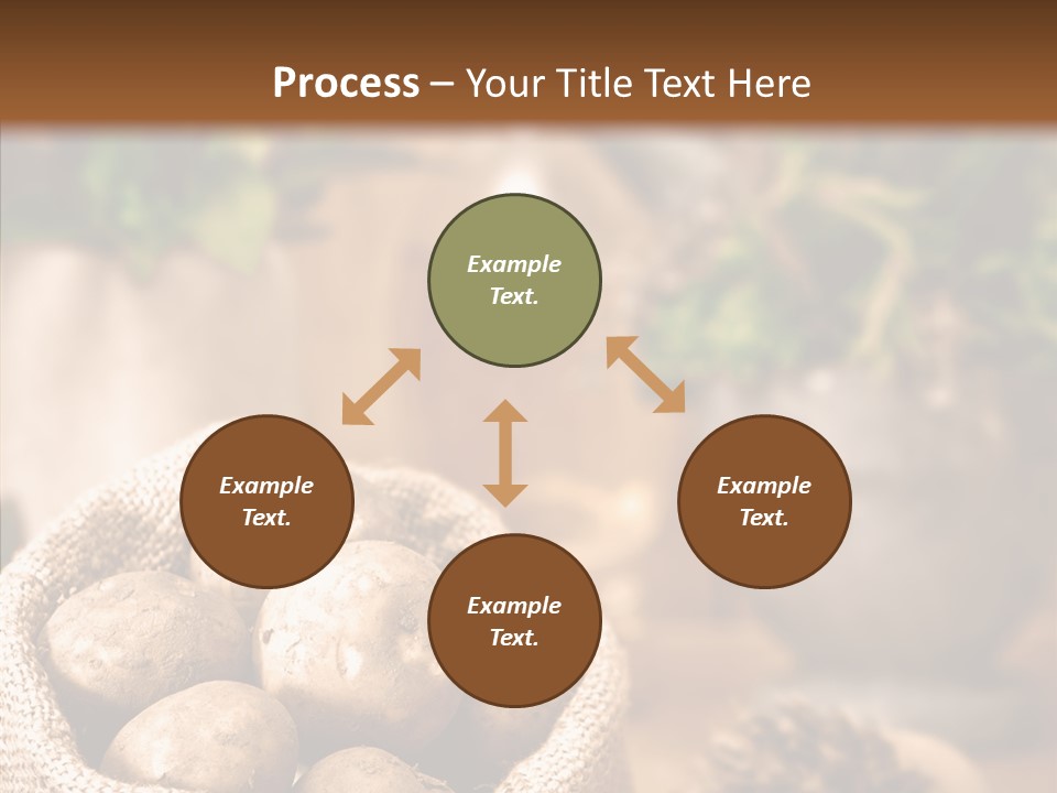 Spuds Setting Mint PowerPoint Template