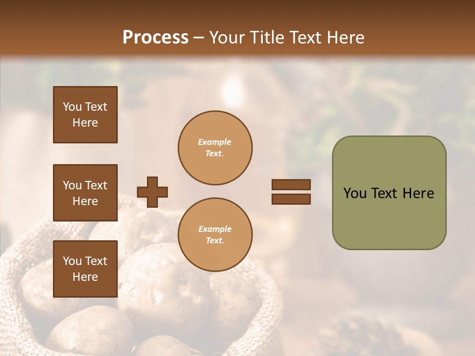 Spuds Setting Mint PowerPoint Template
