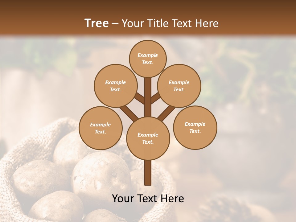 Spuds Setting Mint PowerPoint Template