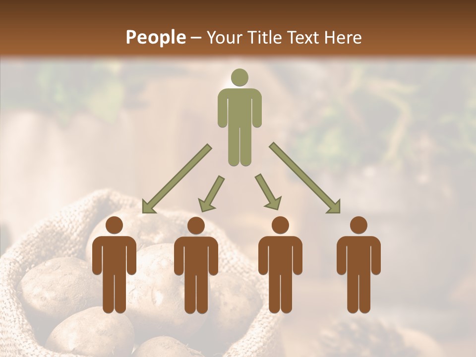 Spuds Setting Mint PowerPoint Template