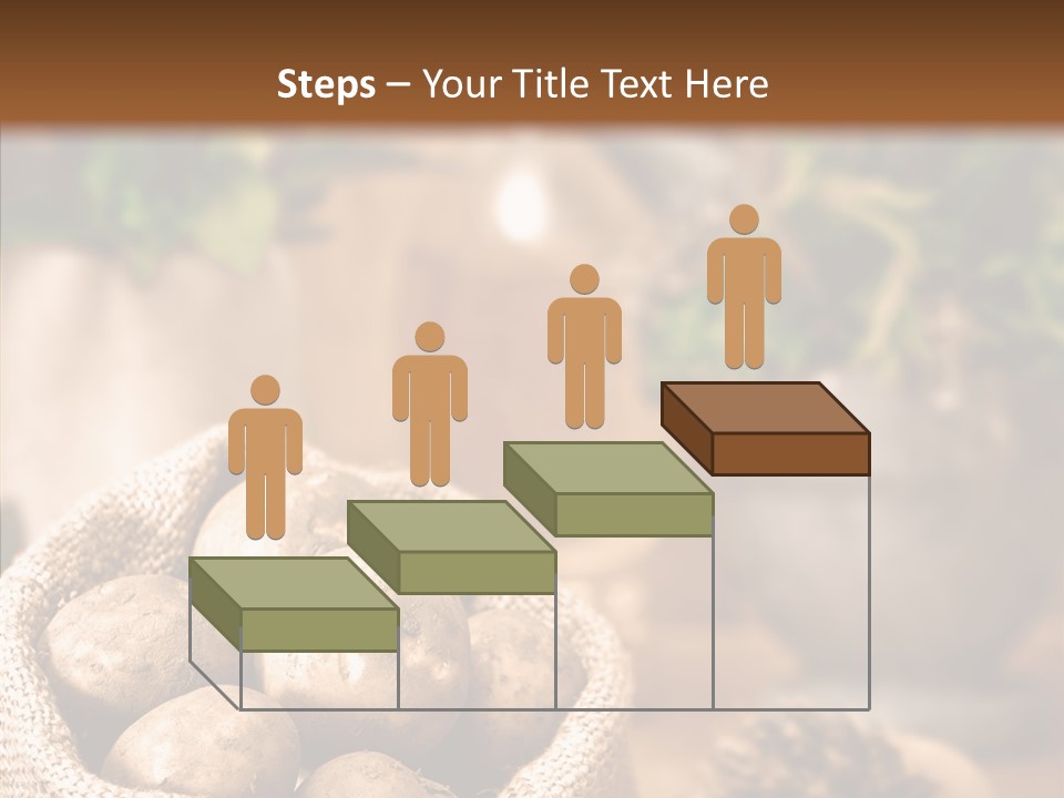 Spuds Setting Mint PowerPoint Template