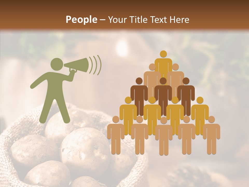 Spuds Setting Mint PowerPoint Template