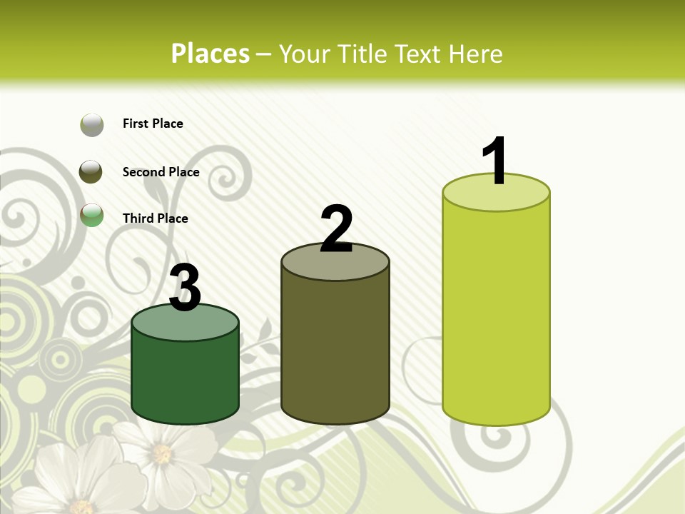 Spring Scroll Shape PowerPoint Template