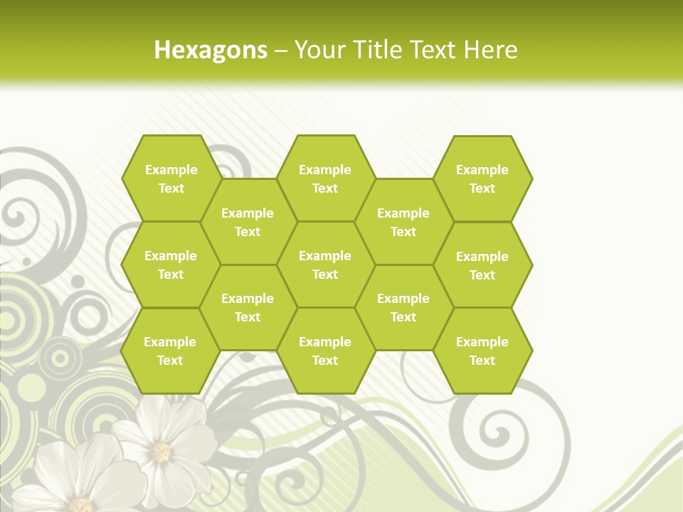 Spring Scroll Shape PowerPoint Template