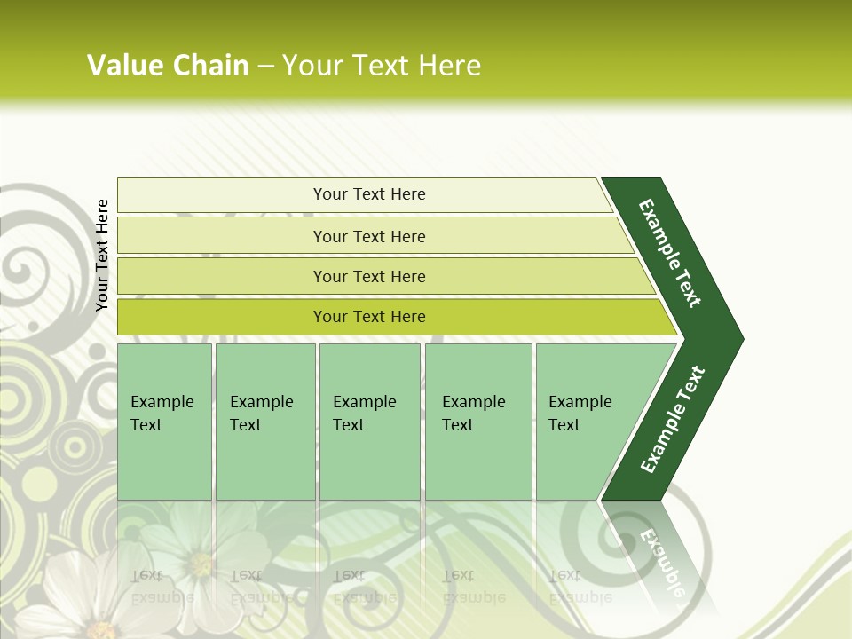Spring Scroll Shape PowerPoint Template