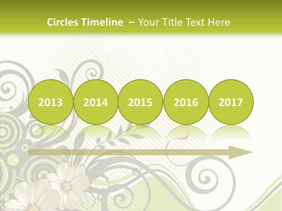 Spring Scroll Shape PowerPoint Template