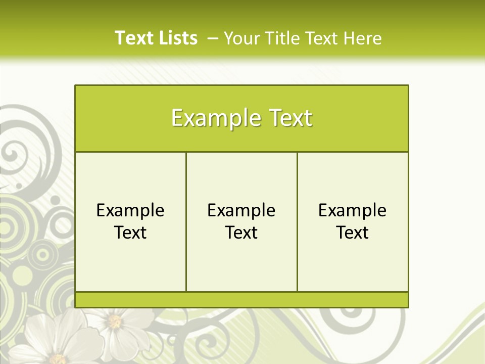 Spring Scroll Shape PowerPoint Template