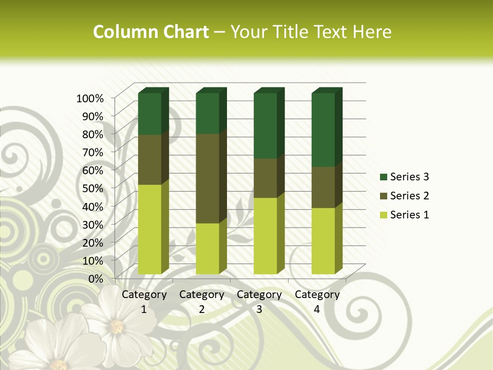 Spring Scroll Shape PowerPoint Template