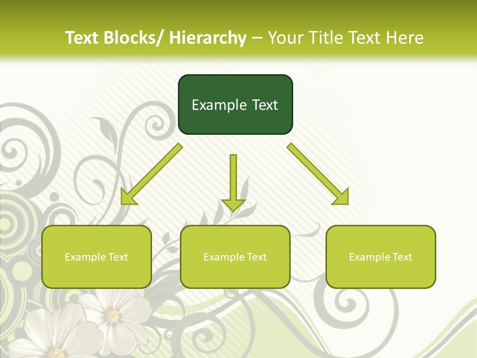 Spring Scroll Shape PowerPoint Template